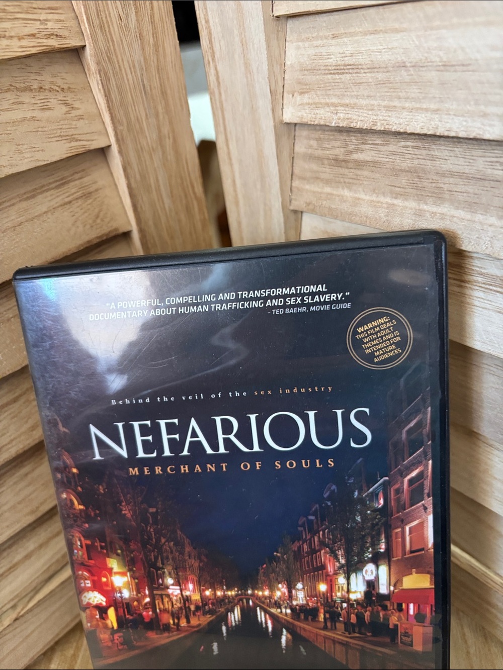 Nefarious: Merchant of Souls DVD - Black with Multicolor Cover